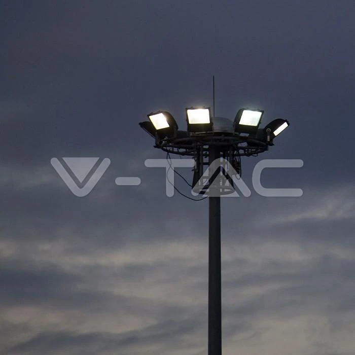 V-tac 50W LED prožektorius, juodu korpusu, 6400K