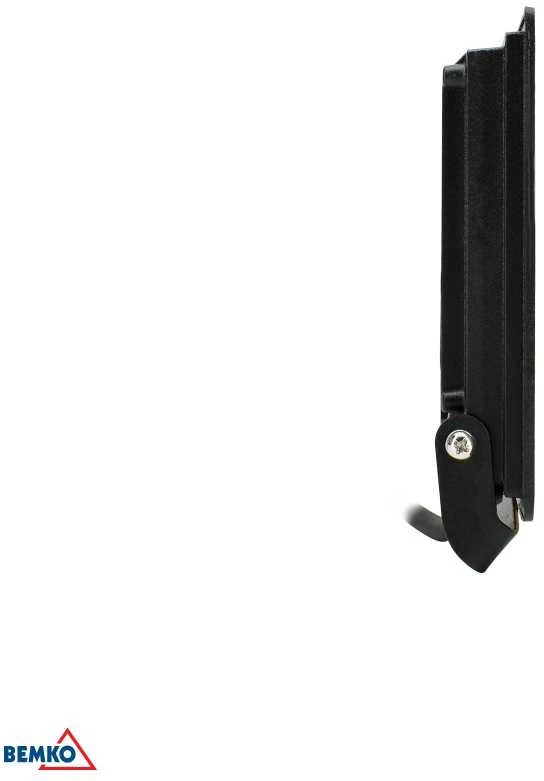 Kafler 50W LED prožektorius KASTEL, juodas, 4000K, IP65, 110°