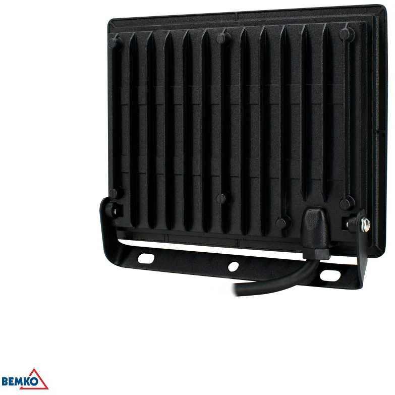 Kafler 50W LED prožektorius KASTEL, juodas, 4000K, IP65, 110°