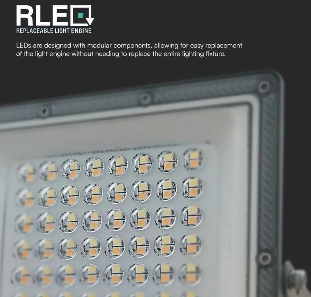 V-tac 50W LED prožektorius, pilkas, 3000/4000/6500K