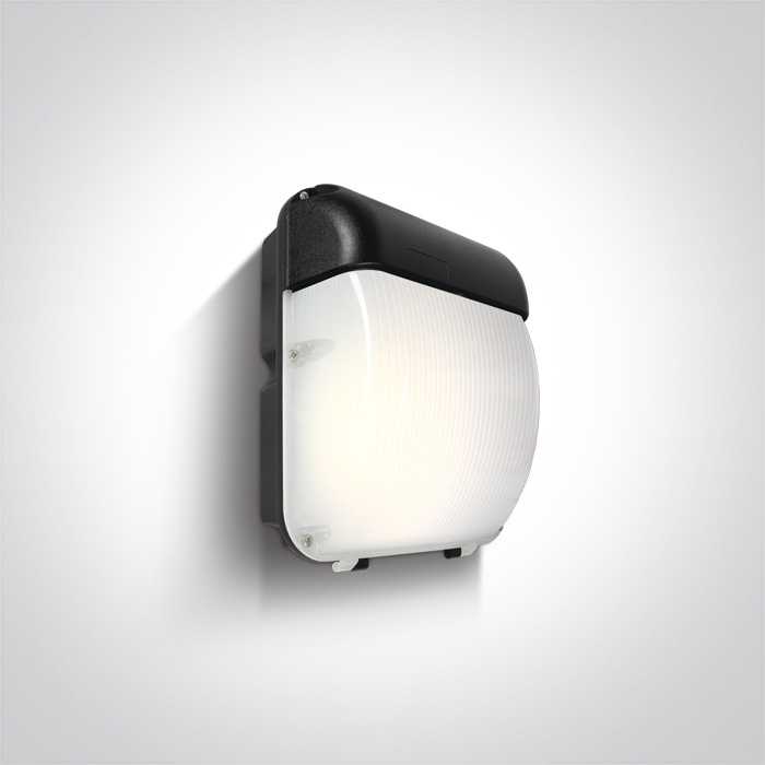 50W LED sieninis šviestuvas, juodas, 3000/4000/5000K, IP65, 7056A/V
