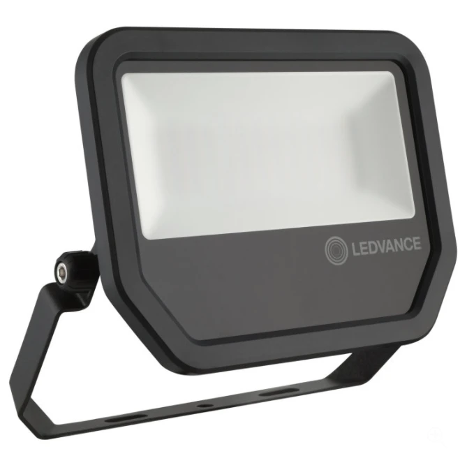 Lubinis šviestuvas 50W Prožektorius LEDVANCE, 3000K, IP65, juodas