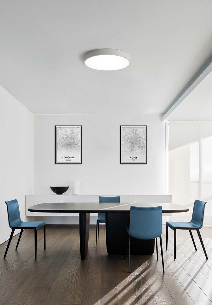 52W LED lubinis šviestuvas ISIA, baltas, 2700/3000/4000K, dimeriuojamas, P3453172BDP