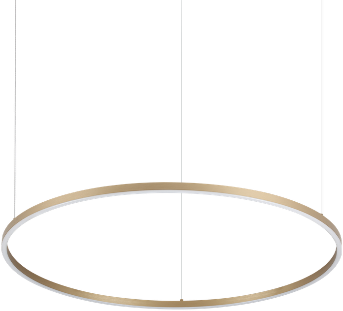 53W LED pakabinamas šviestuvas ORACLE SLIM, žalvario sp., 3000K, 370514