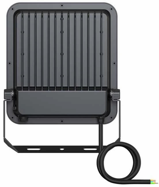 Ledvance 54/67W LED prožektorius FL AREA V, juodas, 4000K, IP66, 48°x85°
