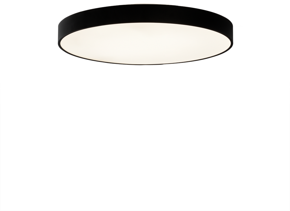 54W + 7,5W LED lubinis šviestuvas LISBOA, juodas, 3000/4000K, P3851170N