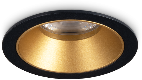 5,5W LED įleidžiamas šviestuvas GAME, juodos/aukso sp., 3000K, 349077