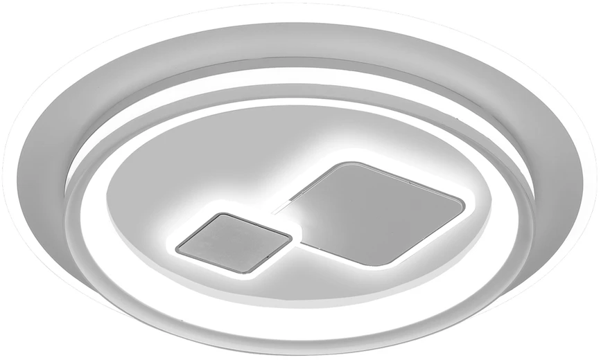 55W LED lubinis šviestuvas PARCO, baltas, 3000/4000/6500K, dimeriuojamas