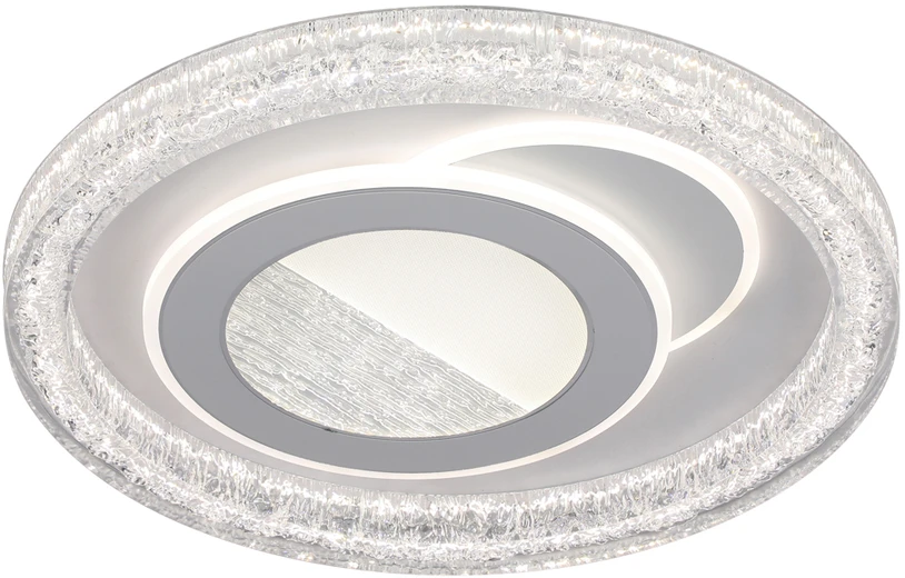 55W LED lubinis šviestuvas TEMPIO, baltas, 3000/4000/6500K, dimeriuojamas