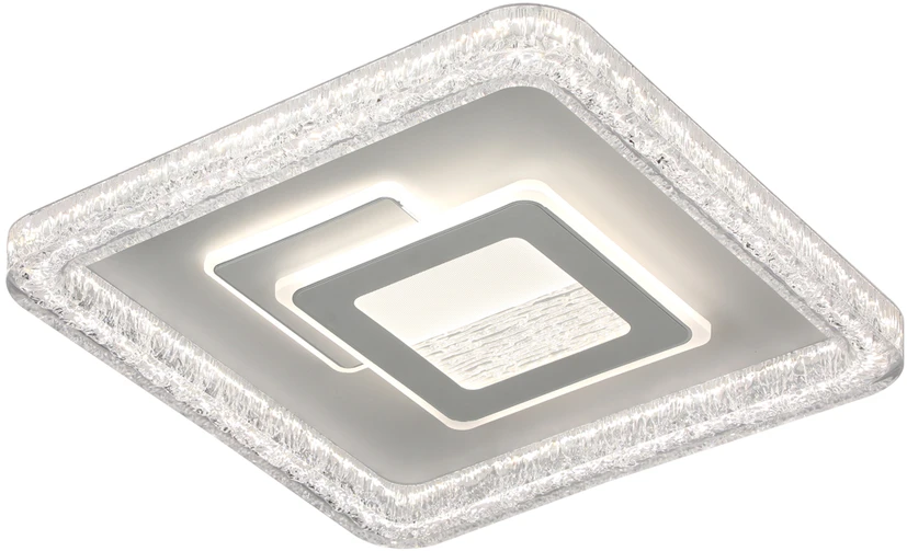 55W LED lubinis šviestuvas TEMPIO, baltas, 3000/4000/6500K, dimeriuojamas