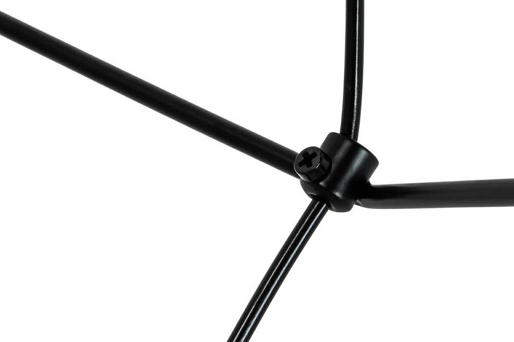 55W LED pakabinamas šviestuvas FLUSSO 20, juodas, 3000K