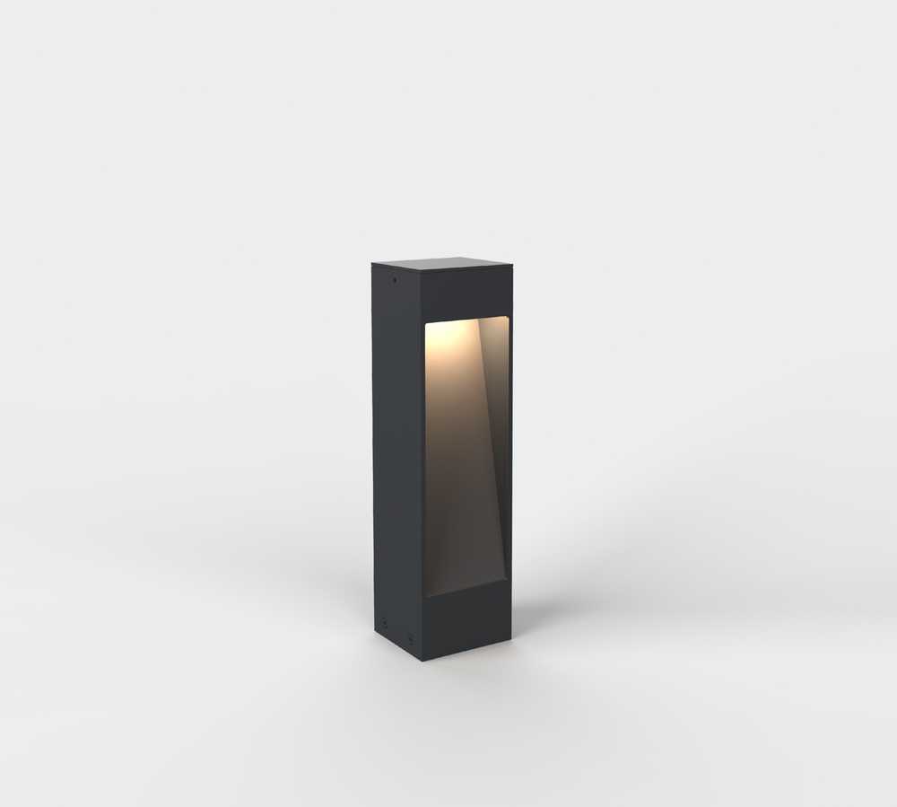 5,5W LED pastatomas lauko šviestuvas NYRA, antracito sp., 2700K, IP65, H2087090GR