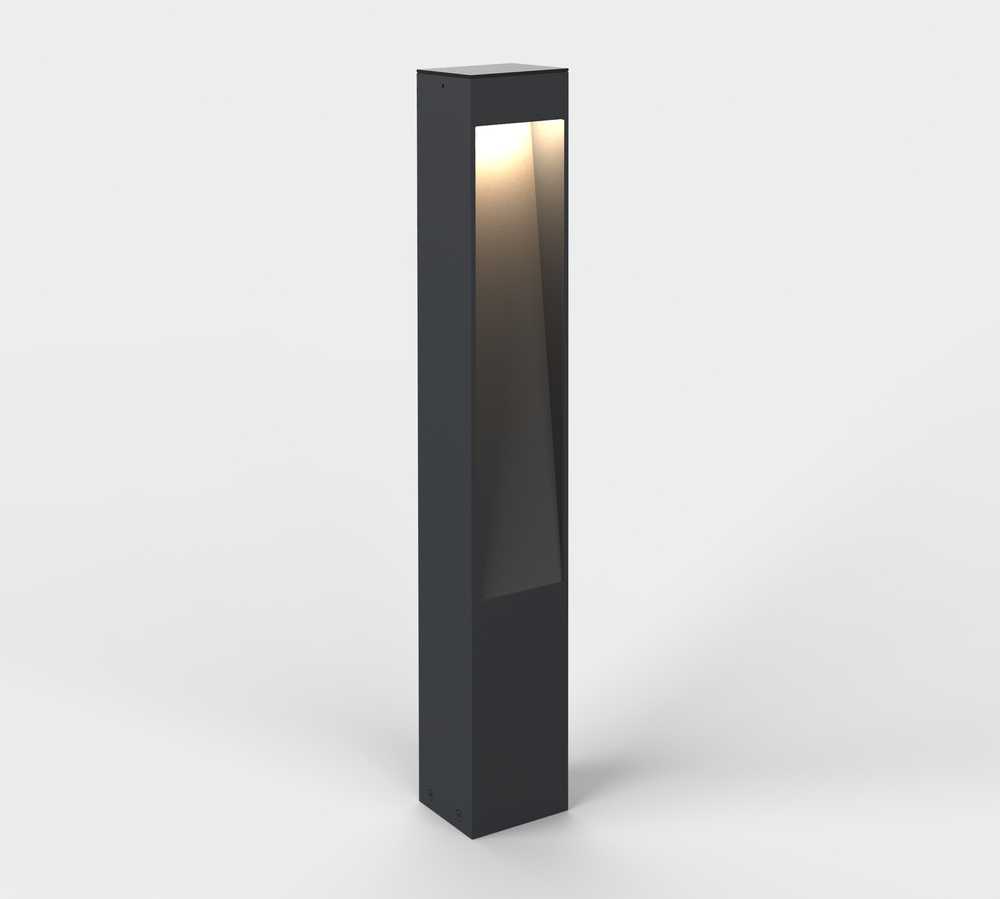 5,5W LED pastatomas lauko šviestuvas NYRA, antracito sp., 2700K, IP65, H2087190GR
