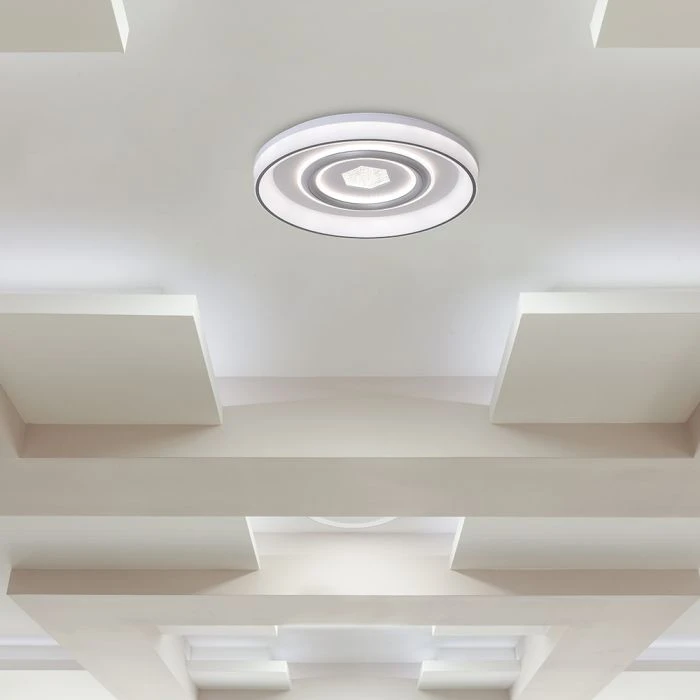 Lubinis šviestuvas 55W LED paviršinis šviestuvas, baltos sp., 3000/4500/6500K, dimeriuojamas