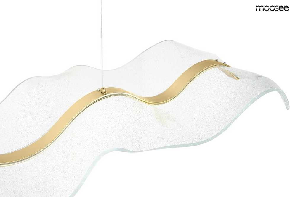 56W LED pakabinamas šviestuvas BREATH 180, aukso sp., 3000K