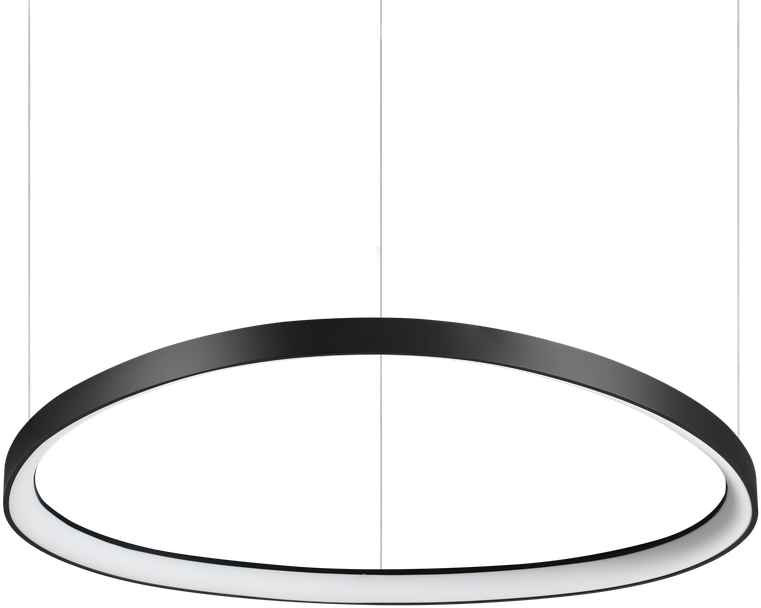56W LED pakabinamas šviestuvas GEMINI, juodas, 4000K, 372198