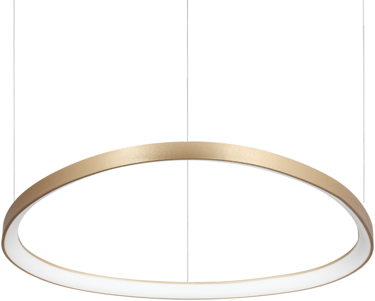 56W LED pakabinamas šviestuvas GEMINI, žalvario sp., 2700K, 341606