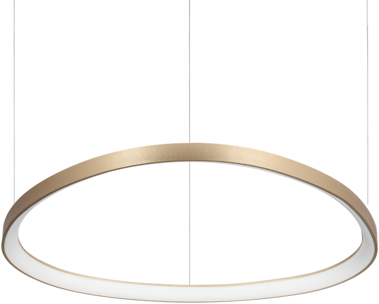 56W LED pakabinamas šviestuvas GEMINI, žalvario sp., 4000K, 372204