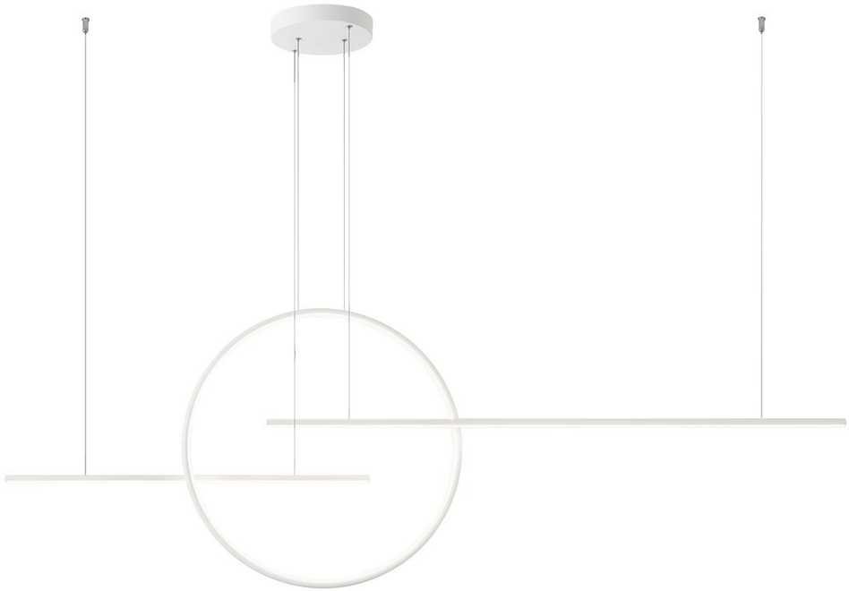 56W LED pakabinamas šviestuvas GIOTTO, baltas, 3000K, dimeriuojamas, 01-1736