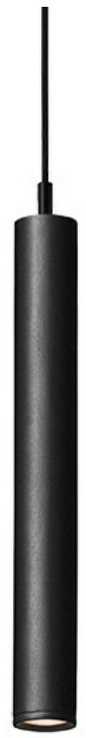 5,6W LED pakabinamas šviestuvas į magnetinį bėgelį STICK 22, juodas, 48V, 3000K
