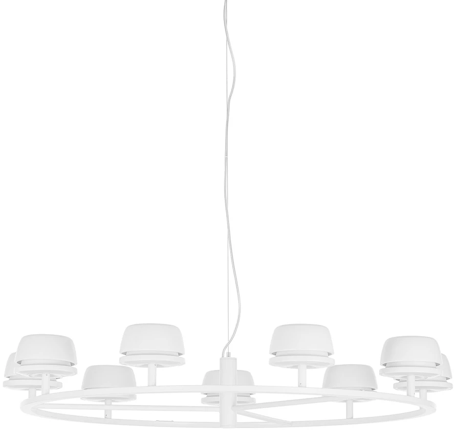 56W LED pakabinamas šviestuvas MIRANDA, baltas, 3000K
