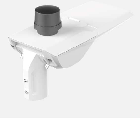 57W LED gatvės šviestuvas URBINO S, juodas (RAL 9005), 5700K, IP66, DALI/AstroDIM, O31 optika