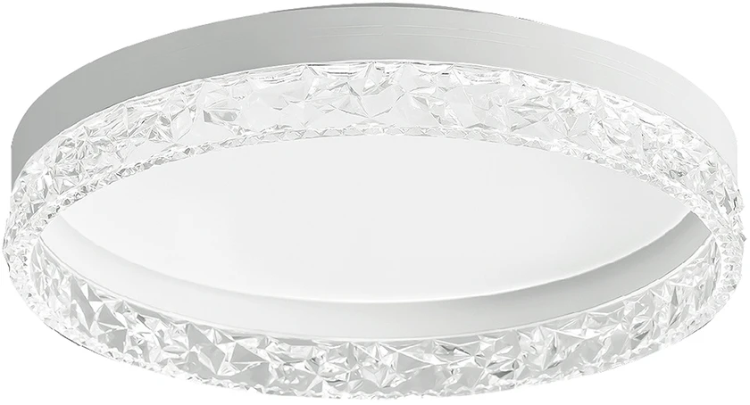 58W LED lubinis šviestuvas RANTE, baltas, 3000/4000/6500K, dimeriuojamas