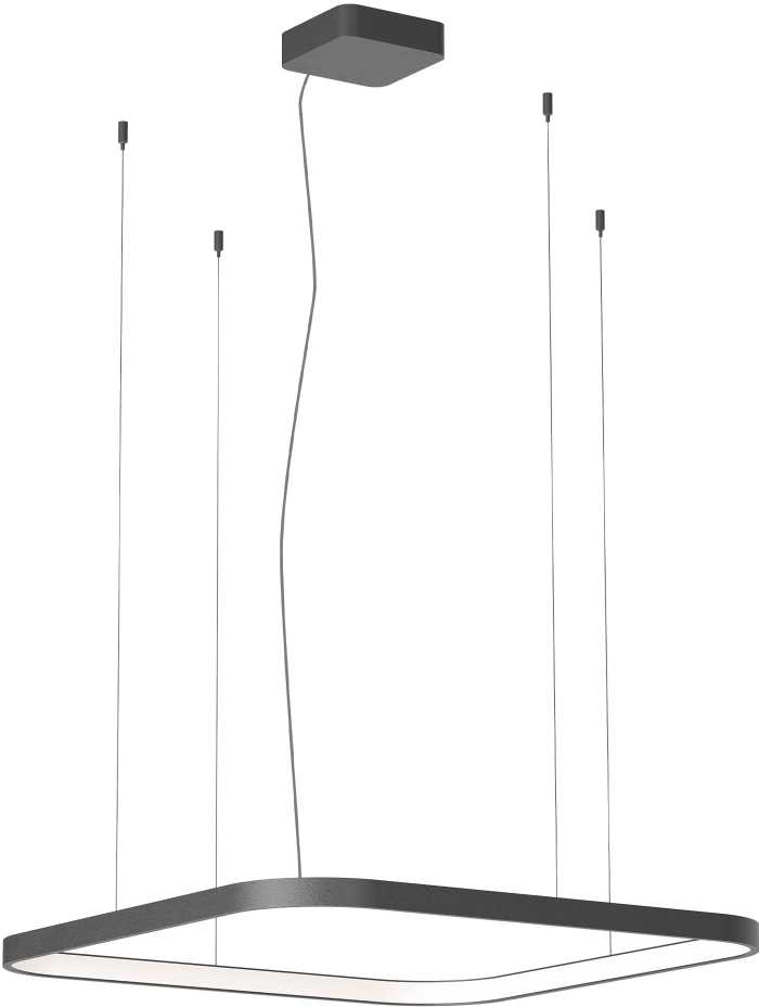 58W LED pakabinamas šviestuvas ORION, juodas, 2700/3000/4000K, DALI, 01-3897 DALI