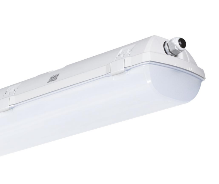 52,8W LED šviestuvas FUTURA, 120cm, pilkas, 4000K, IP66, 120cm