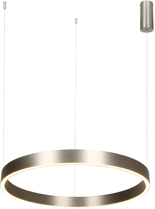 59W LED pakabinamas šviestuvas, nikelio sp., 3000K, dimeriuojamas, šviečia į viršų ir į apačią, 25366