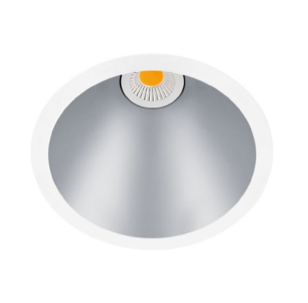 5W įleidžiamas LED šviestuvas SWAP M, 4000K, aliuminio spalvos