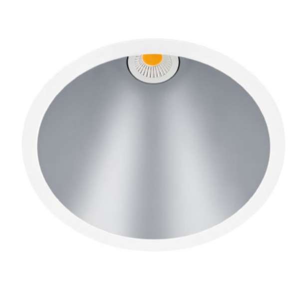 5W įleidžiamas LED šviestuvas SWAP XL, 4000K, aliuminio spalvos