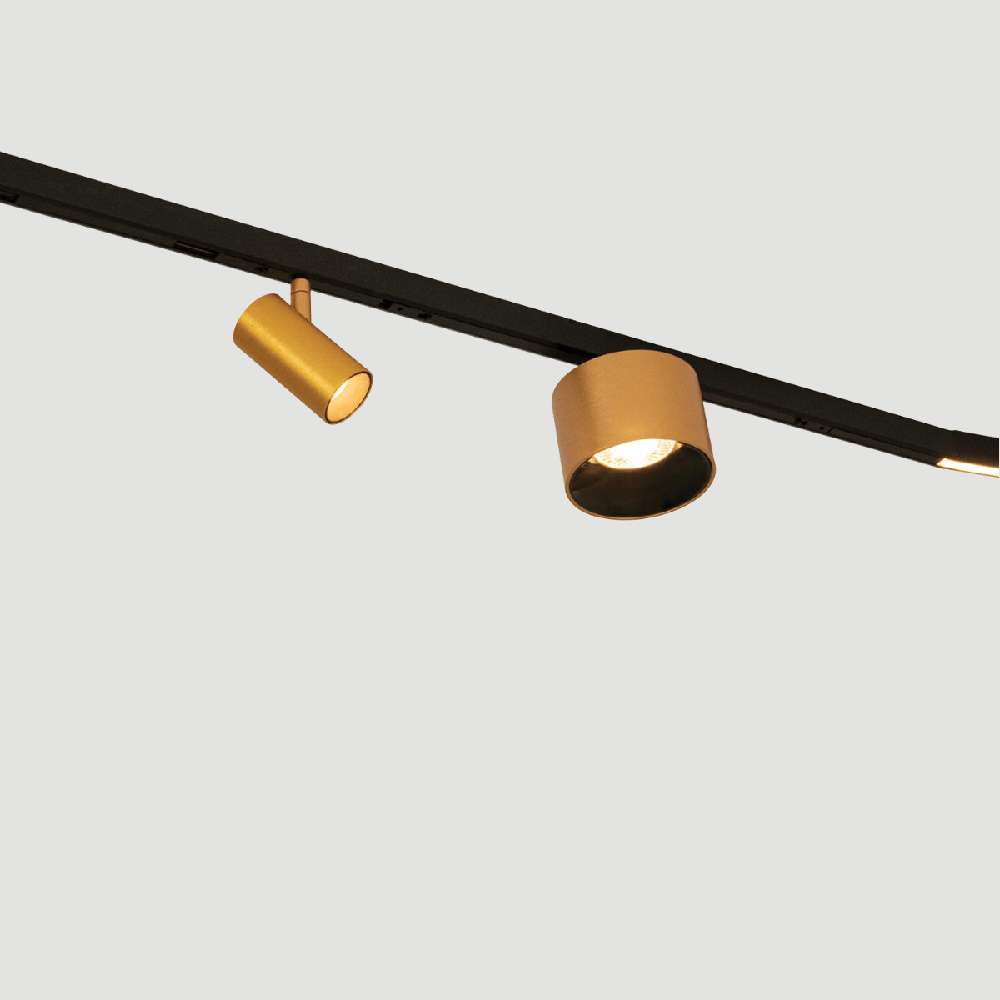 5W LED akcentinis šviestuvas į magnetinę sistemą ZAMBELIS MAGNETIC 6MM, žalvario sp., 3000K, 25252