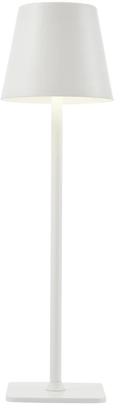 5W LED įkraunamas stalo šviestuvas ATLIS, baltas, 3000/6500K, IP54, su USB jungtimi