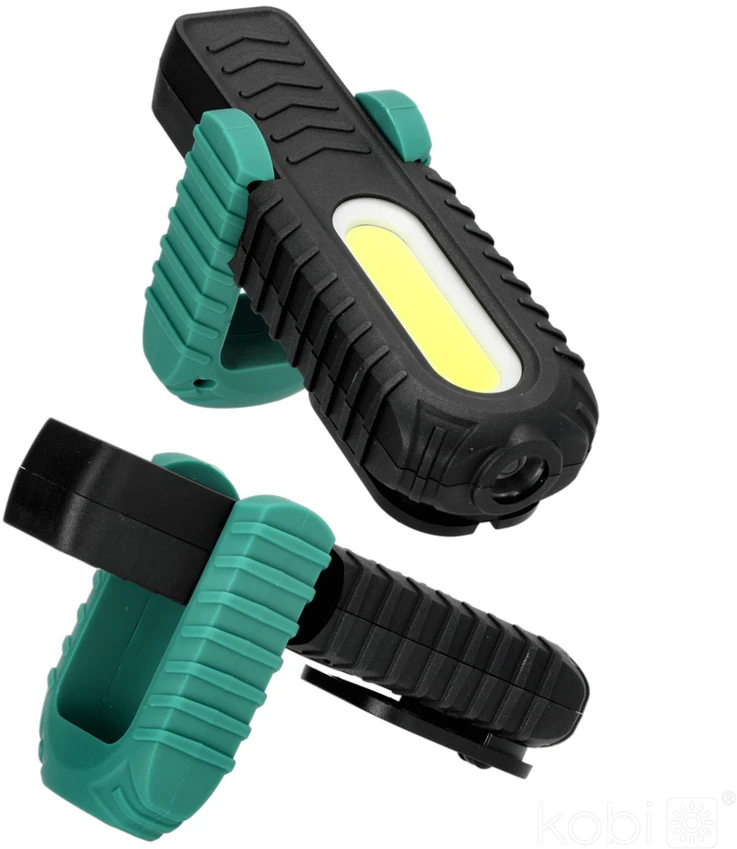 5W LED įkraunamas žibintuvėlis X-MPR, juodas, 6000K, IP54