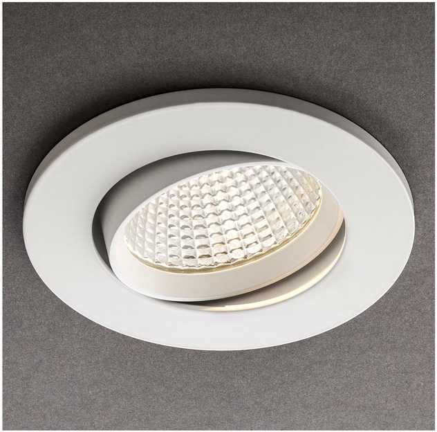 5W LED įleidžiamas pakreipiamas šviestuvas MT 128 LED, aliuminio sp., 4000K