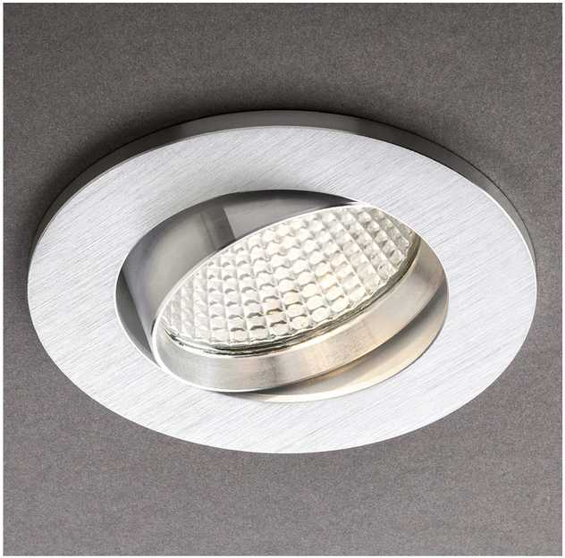 5W LED įleidžiamas pakreipiamas šviestuvas MT 128 LED, aliuminio sp., 4000K