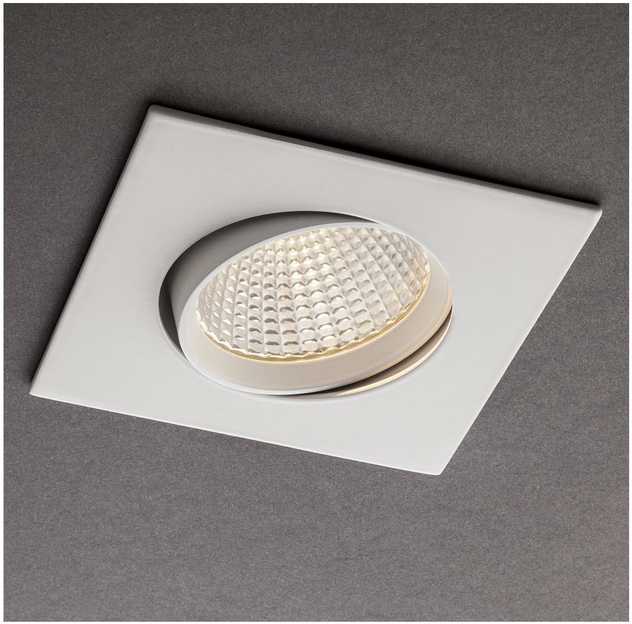 5W LED įleidžiamas pakreipiamas šviestuvas MT 129 LED, baltas, 4000K