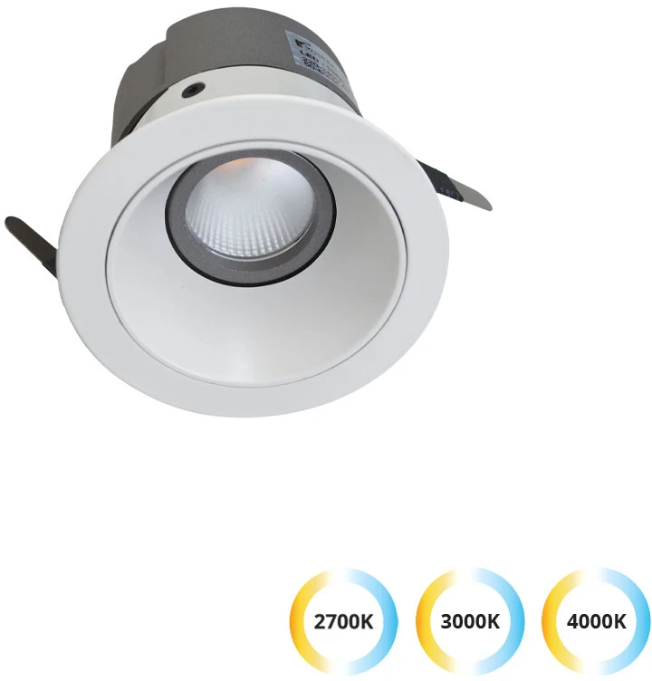 5W LED įleidžiamas šviestuvas ALEA, baltas, 2700/3000/4000K, 3914-010W-3-S-38