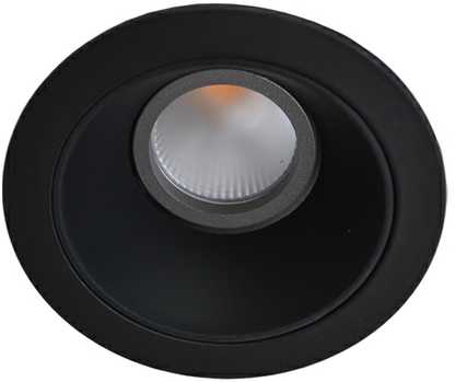 5W LED įleidžiamas šviestuvas ALEA, juodas, 2700/3000/4000K, 3914-010B-3-S-38