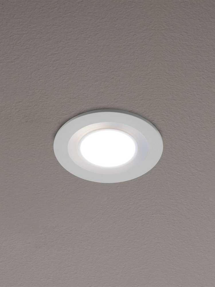 5W LED įleidžiamas šviestuvas PT 06, matinės baltos sp., 3000K/RGB