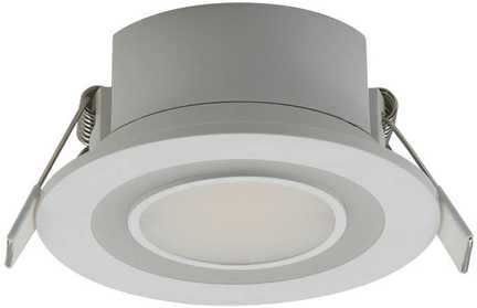 5W LED įleidžiamas šviestuvas PT 06, matinės baltos sp., 3000K/RGB