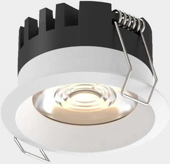 5W LED įleidžiamas šviestuvas SHORT, baltas, 3000/4000K, dimeriuojamas, IP40, E4018070BDP