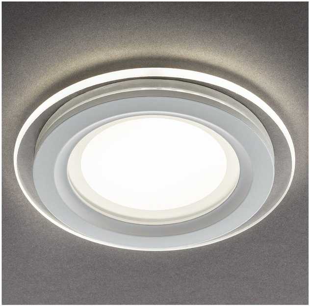 5W LED įleidžiamas šviestuvas ST 205 LED, baltas, 4000K