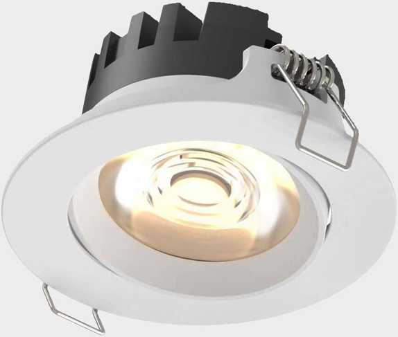 5W LED įleidžiamas šviestuvas TILT, baltas, 2700/3000K, dimeriuojamas, IP40, E4023170BDP