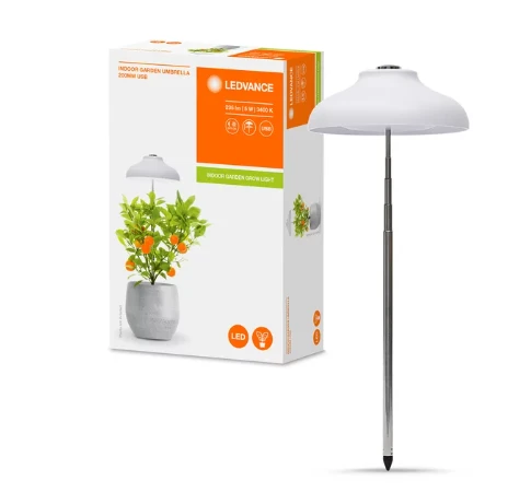 Ledvance 5W LED įsmeigiamas šviestuvas augalų auginimui, baltas, 3400K