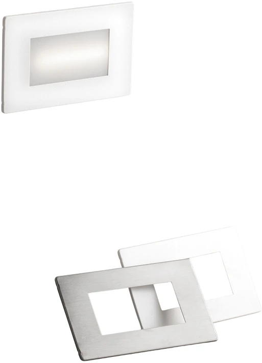 5W LED lauko įleidžiamas šviestuvas BOLT, baltos/nikelio sp., CCT, IP65