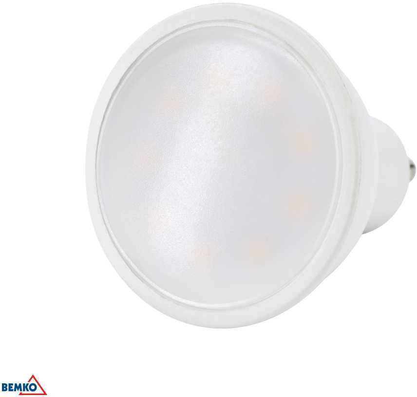 Bemko 5W LED lemputė, GU10, 6500K, 120°