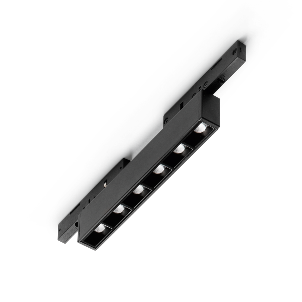 5W LED linijinės sistemos šviestuvas DEVA, juodas, 3000K, 332758