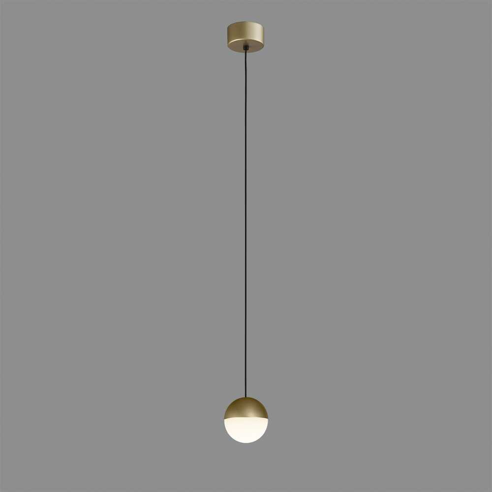 5W LED pakabinamas šviestuvas CUSTO, aukso/baltos sp., 2700/3000K, dimeriuojamas, C3818172ODT